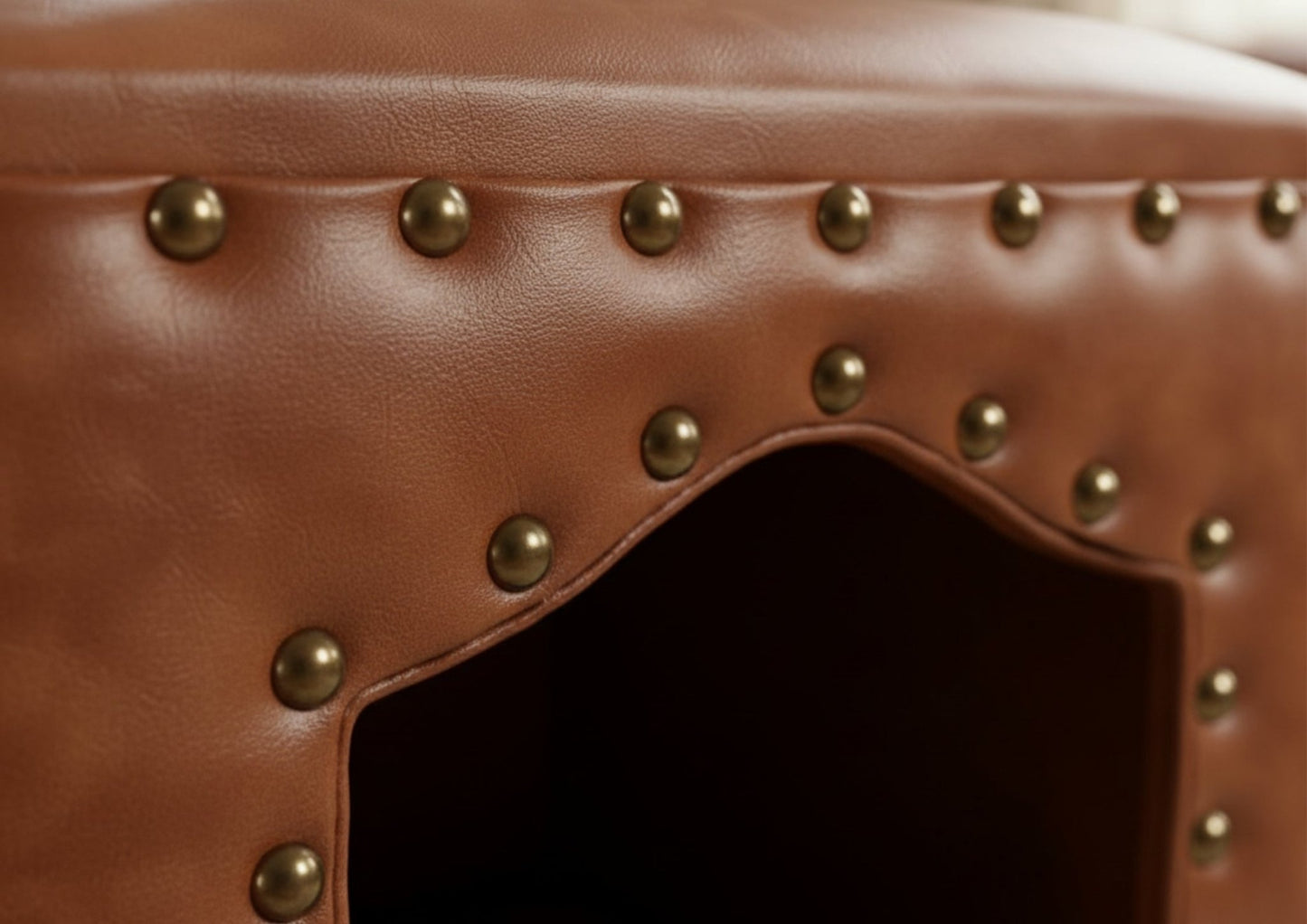 Signature Leather Retreat - Hand‑Crafted Leather Design | The PetLux Club